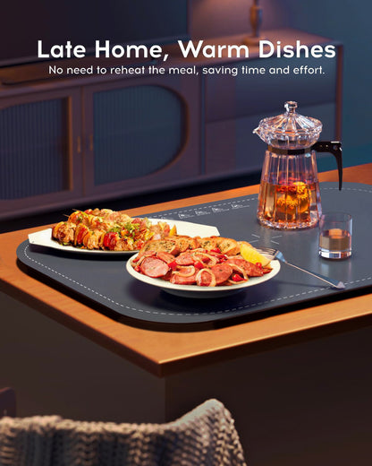 Electric food warmer mat