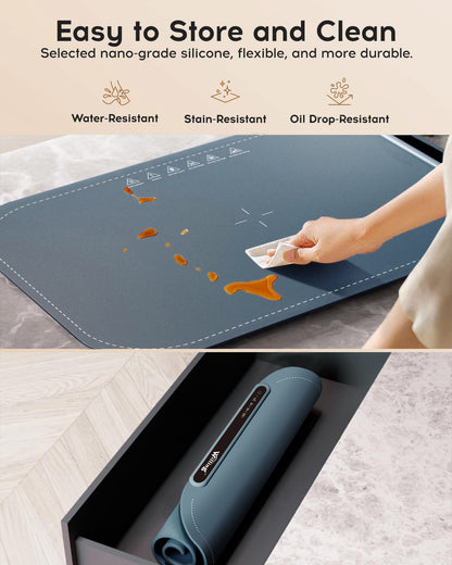 Electric food warmer mat