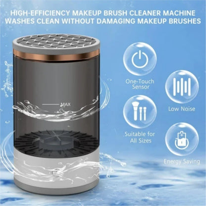 Makeup Brush Cleaner Automatic Rotating Makeup Brush Cleaner