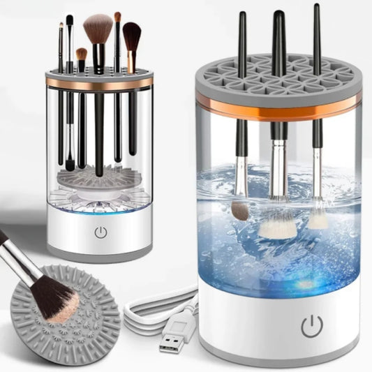 Makeup Brush Cleaner Automatic Rotating Makeup Brush Cleaner