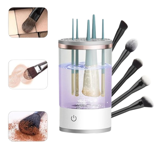 Makeup Brush Cleaner Automatic Rotating Makeup Brush Cleaner